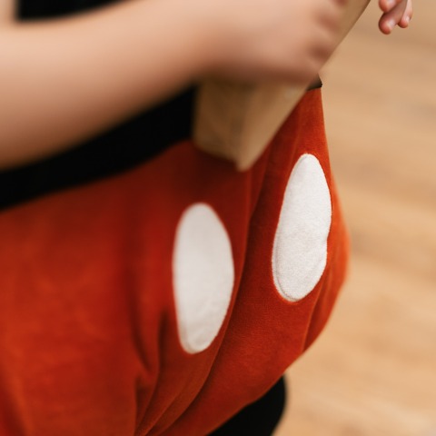 ベビー　ロンパス+帽子（70・80cm・futafuta/Disney）