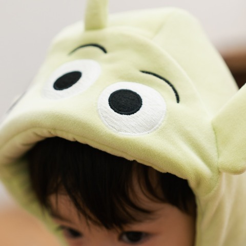 ベビー　ロンパス+帽子（70・80cm・futafuta/Disney/Pixar）