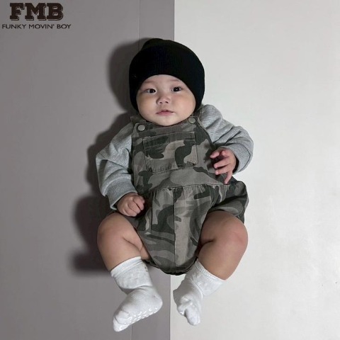 ベビーサロペットロンパス（70～80cm・FMB）