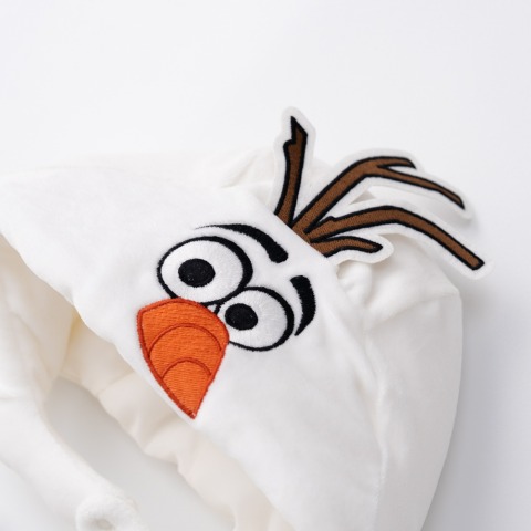 ベビー　帽子+ロンパス（70～80・80～90cm・Cottoli/Disney）