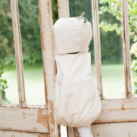 ベビー　帽子+ロンパス（70～80・80～90cm・Cottoli/Disney）