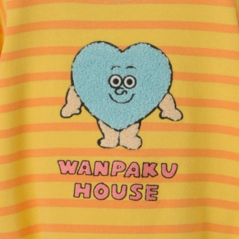 ベビー　長袖ロンパス（70・80㎝・WANPAKU HOUSE）