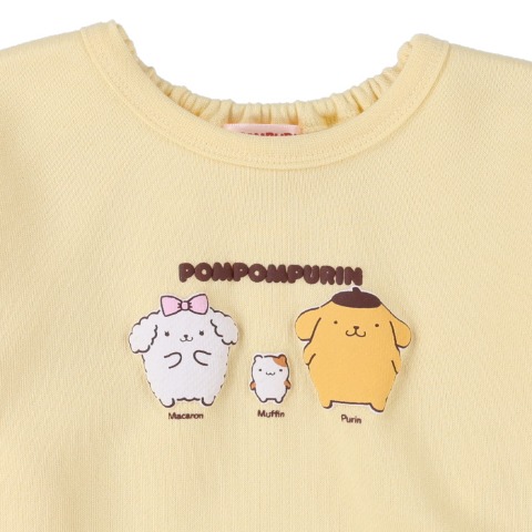 ベビー　ロンパス（70・80cm・ポムポムプリン）