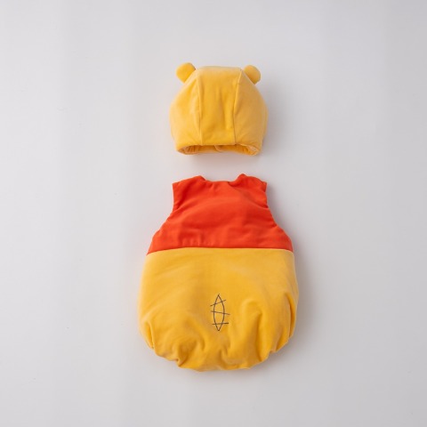 ベビー　帽子+ロンパス（90～100cm・Cottoli/Disney）