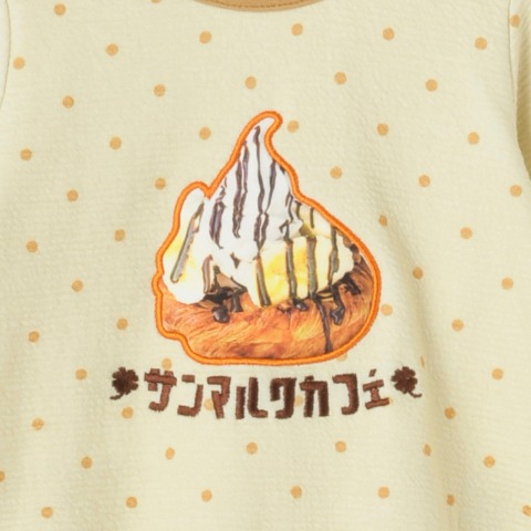 ベビー　ロンパス（70～80cm・mamaraku/サンマルクカフェ）