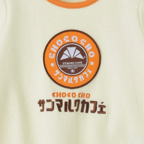 ベビー　ロンパス（70～80cm・mamaraku/サンマルクカフェ）