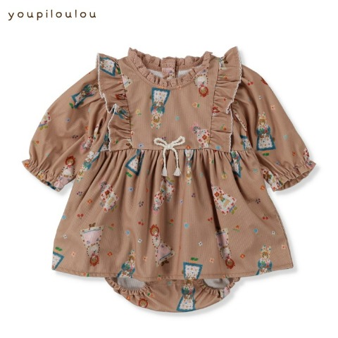 ベビー　ロンパース（70cm～80cm・youpiloulou）