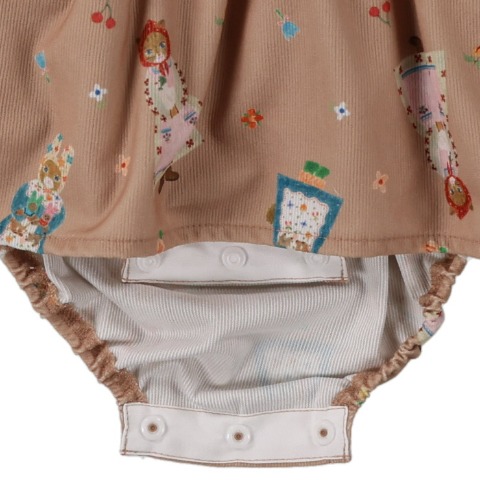 ベビー　ロンパース（70cm～80cm・youpiloulou）