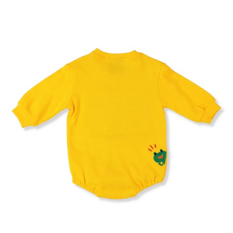 ベビー　ロンパス（70.80cm・しましまぐるぐる）