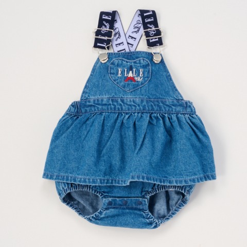 ベビー　サロペットロンパス（70・80cm・ELLE）