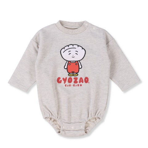 ベビー　ロンパス（70・80cm・餃子のぎょざ・ぎょざお）