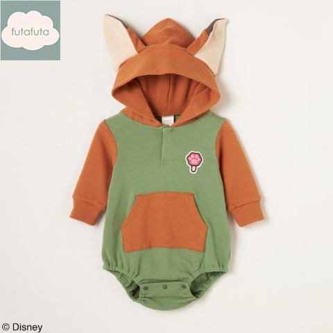 ベビー　ロンパス（70・80cm・futafuta/Disney）