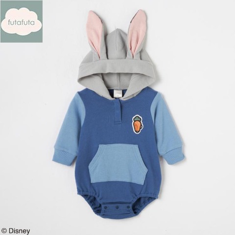 ベビー　ロンパス（70・80cm・futafuta/Disney）