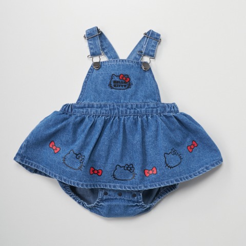 ベビー　ジャンスカロンパス（70・80cm・ハローキティ）