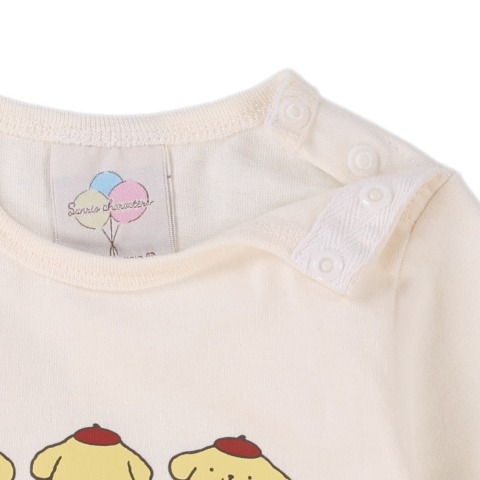 ベビー　ロンパス（70・80cm・ポムポムプリン）