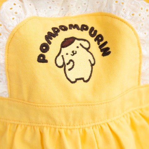ベビー　ジャンスカロンパス（70・80cm・ポムポムプリン）