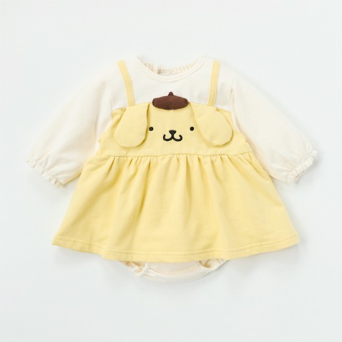 ベビー　ロンパス（70・80cm・ポムポムプリン）