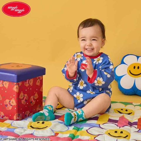 ベビー　ロンパス（70・80cm・wiggle wiggle）