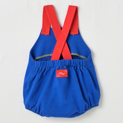 ベビー　サロペットロンパス（70・80cm・wiggle wiggle）