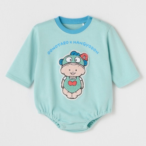 ベビー　ロンパス（70・80cm・おおのたろう×ハンギョドン）