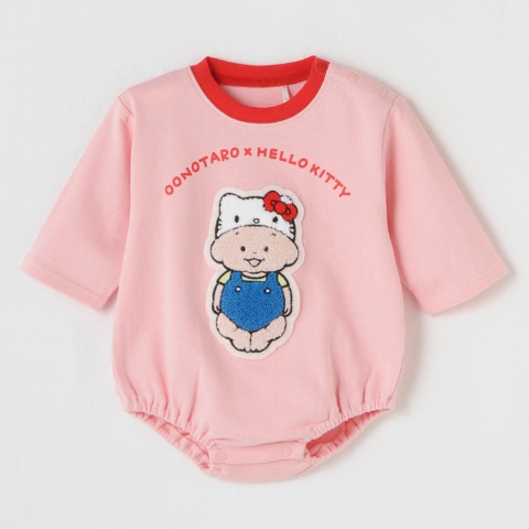 ベビー　ロンパス（70・80cm・おおのたろう×ハローキティ）