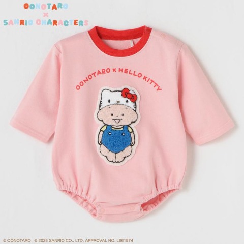 ベビー　ロンパス（70・80cm・おおのたろう×ハローキティ）
