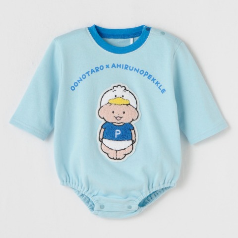 ベビー　ロンパス（70・80cm・おおのたろう×あひるのペックル）