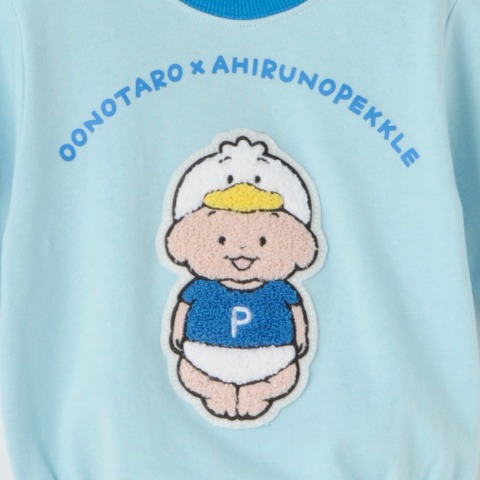 ベビー　ロンパス（70・80cm・おおのたろう×あひるのペックル）