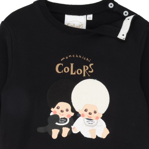 ベビー　ロンパス（70・80cm・モンチッチ×古川紙工）