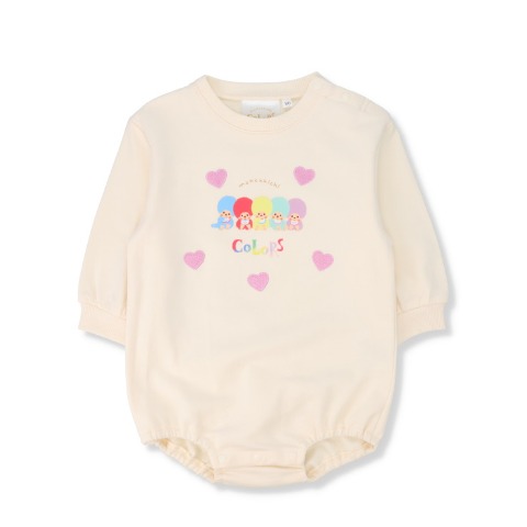 ベビー　ロンパス（70・80cm・モンチッチ×古川紙工）