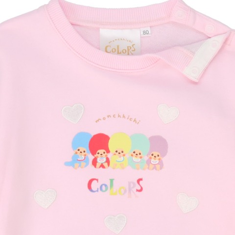 ベビー　ロンパス（70・80cm・モンチッチ×古川紙工）