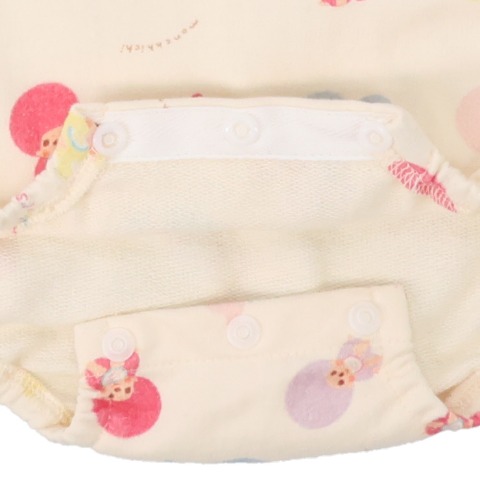 ベビー　ロンパス（70.80cm・モンチッチ×古川紙工）
