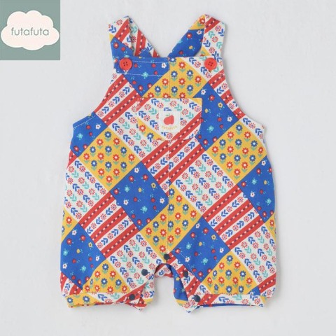 ベビー　サロペットロンパス（70・80cm・futafuta）