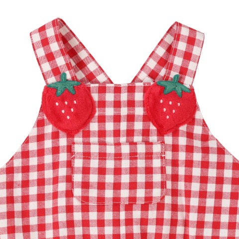 ベビー　サロペットロンパス（70・80cm・HugChumFriends）