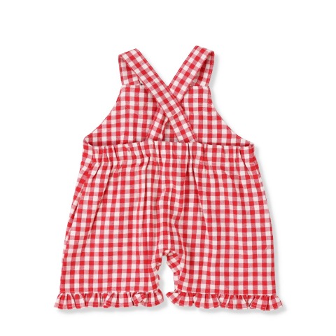 ベビー　サロペットロンパス（70・80cm・HugChumFriends）