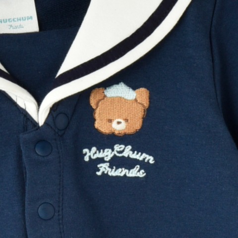 ベビー　ロンパス（70・80cm・HugChumFriends）