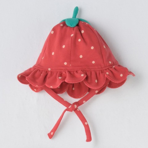 ベビー　ロンパス+帽子（70・80cm・HugChumFriends）