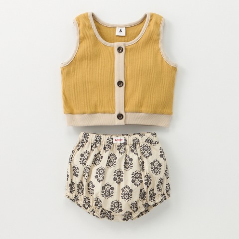 ベビー　ブルマスーツ（70・80cm・&mignon）