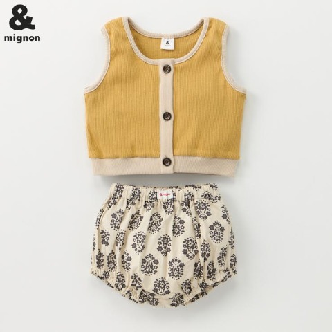 ベビー　ブルマスーツ（70・80cm・&mignon）