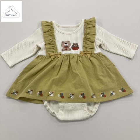 ベビー　ロンパース（70～80cm・mamaraku /miiiiichan）