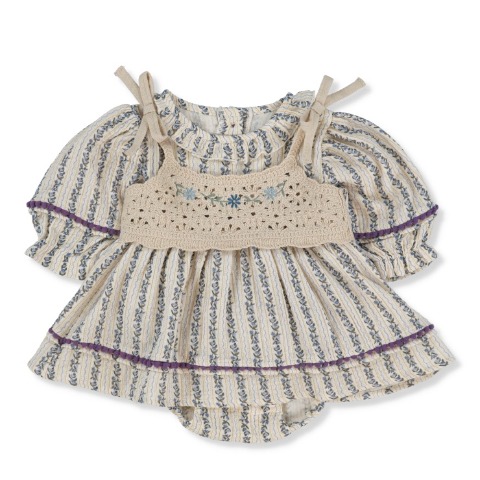 ベビー　ロンパース（70・80cm　youpiloulou/saori）