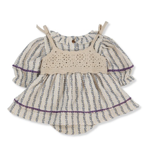 ベビー　ロンパース（70・80cm　youpiloulou/saori）