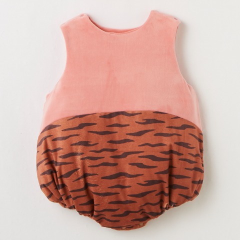 ベビー　ロンパス+帽子（80～90・90～100cm・HugChumFriends）