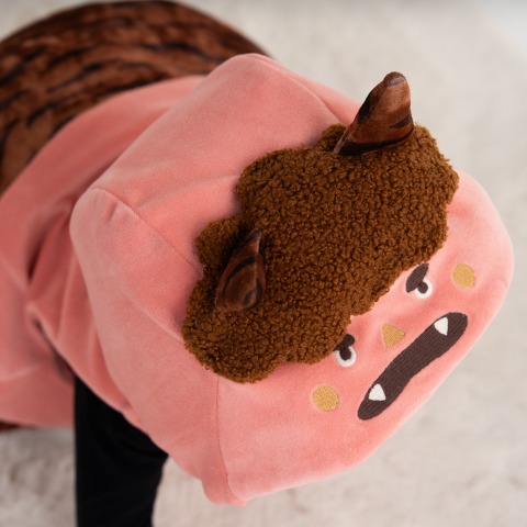 ベビー　ロンパス+帽子（80～90・90～100cm・HugChumFriends）