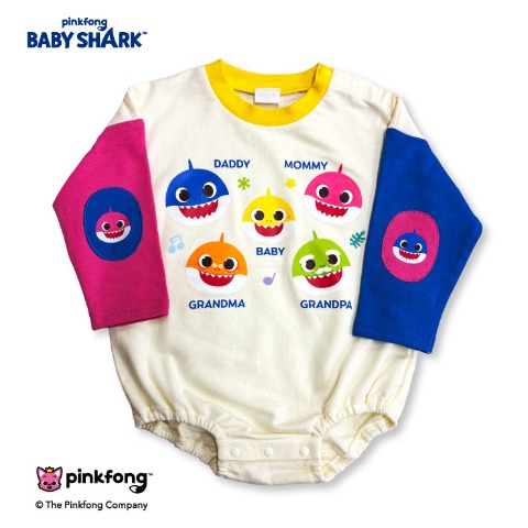 ベビー　ロンパス（70・80cm・BABY SHARK）