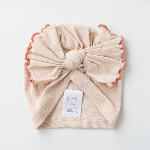 ベビー　ロンパス+ターバン（70・80cm・Nooncoco）