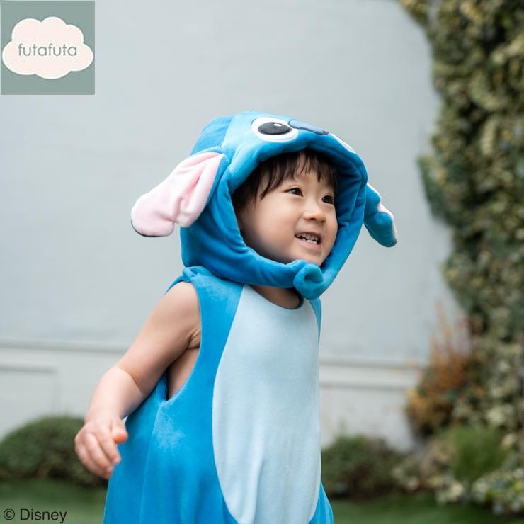 新生児 帽子+ロンパス（70～80・80～90・90～100cm・futafuta/Disney