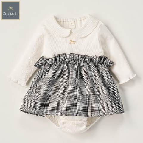 ベビー　フォーマルロンパス（70・80cm・Cottoli）