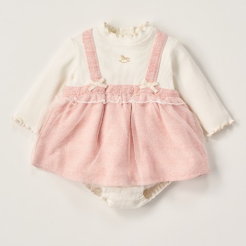 ベビー　フォーマルロンパス（70・80cm・Cottoli）