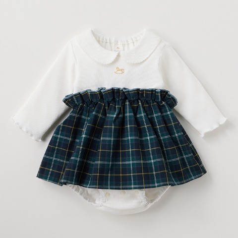 ベビー　フォーマルロンパス（70・80cm・Cottoli）